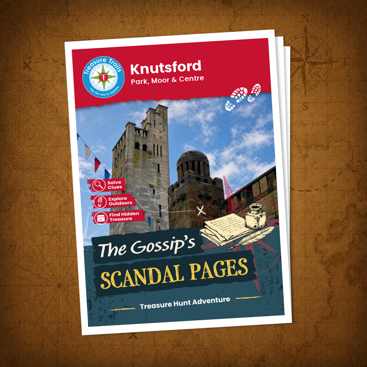 Knutsford - Park, Moor & Centre Treasure Trail - front cover