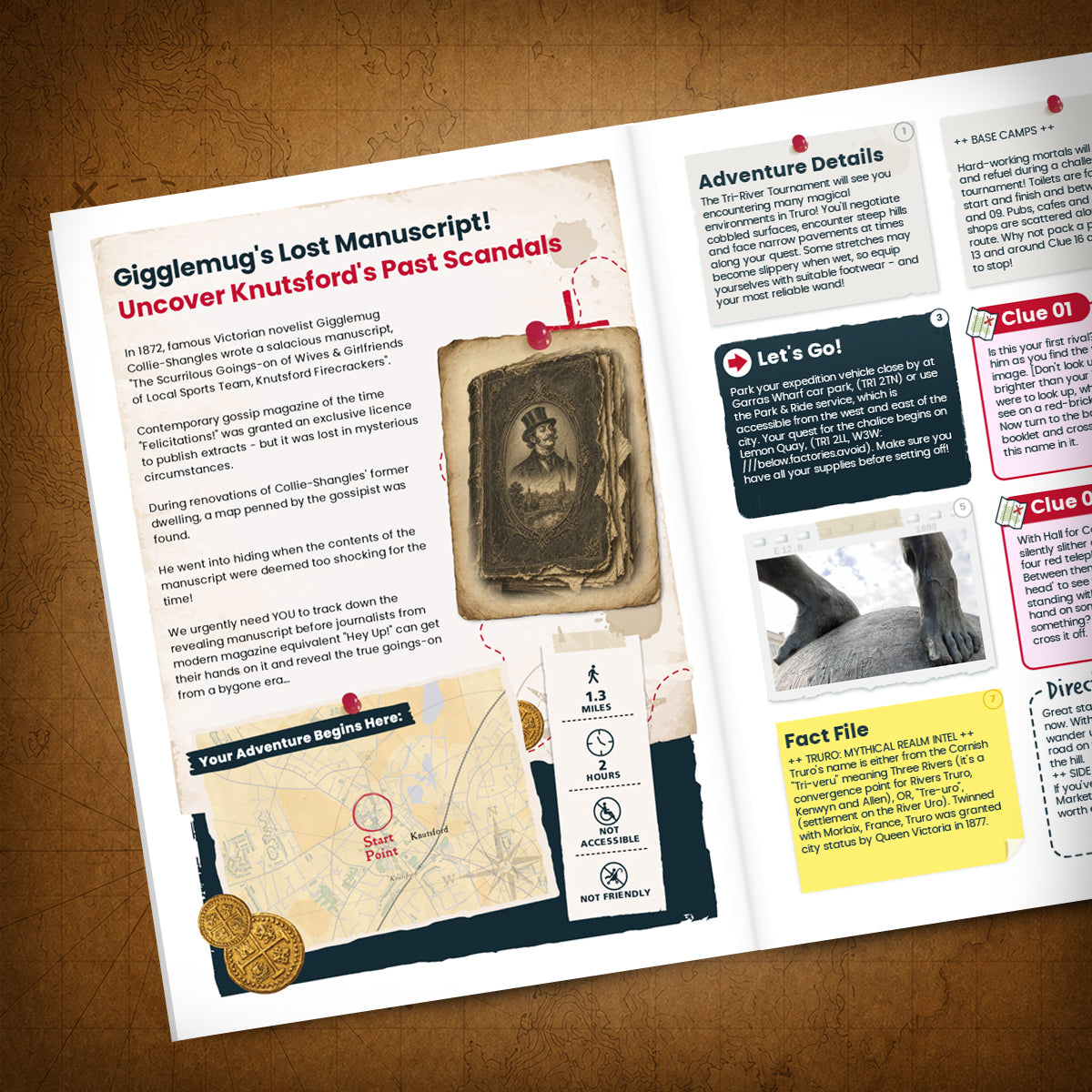 Knutsford - Park, Moor & Centre Treasure Trail - story page