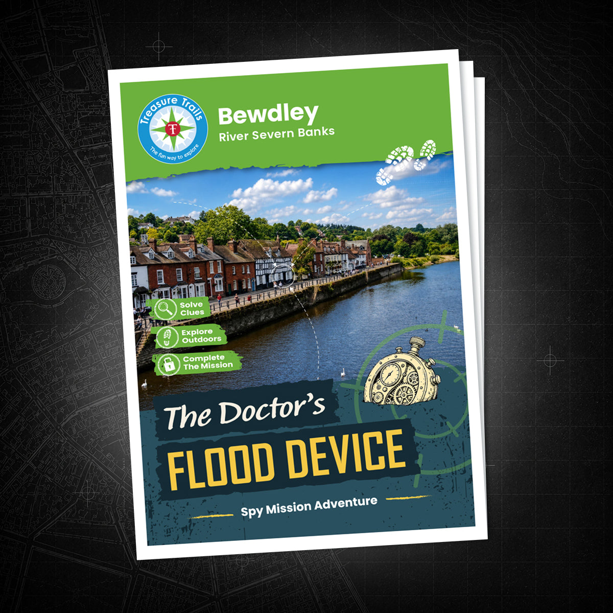 Bewdley - River Severn Banks Treasure Trail - front cover