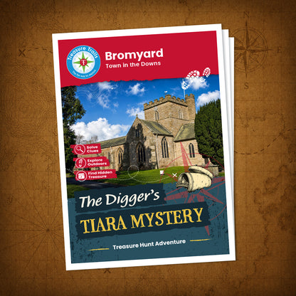 Bromyard - Town in the Downs Treasure Trail - front cover