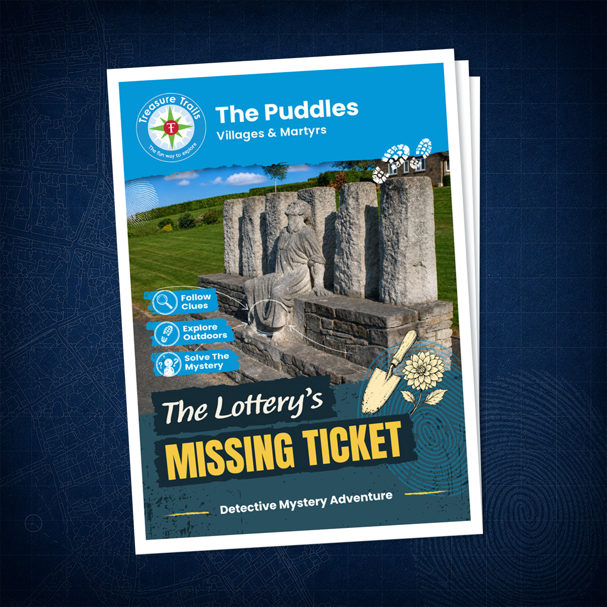 The Puddles - Villages & Martyrs Treasure Trail - front cover