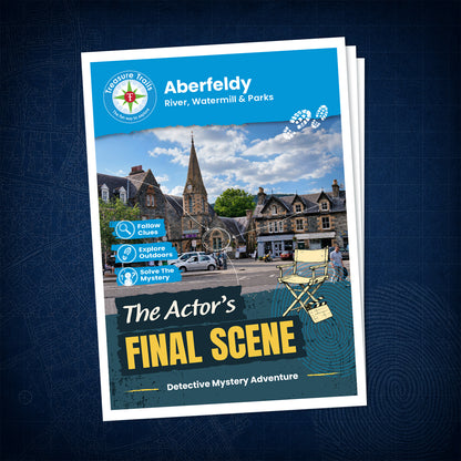 Aberfeldy - River, Watermill & Parks Treasure Trail - front cover