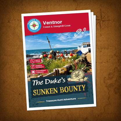 Ventnor - Coast & Steephill Cove Treasure Trail - front cover