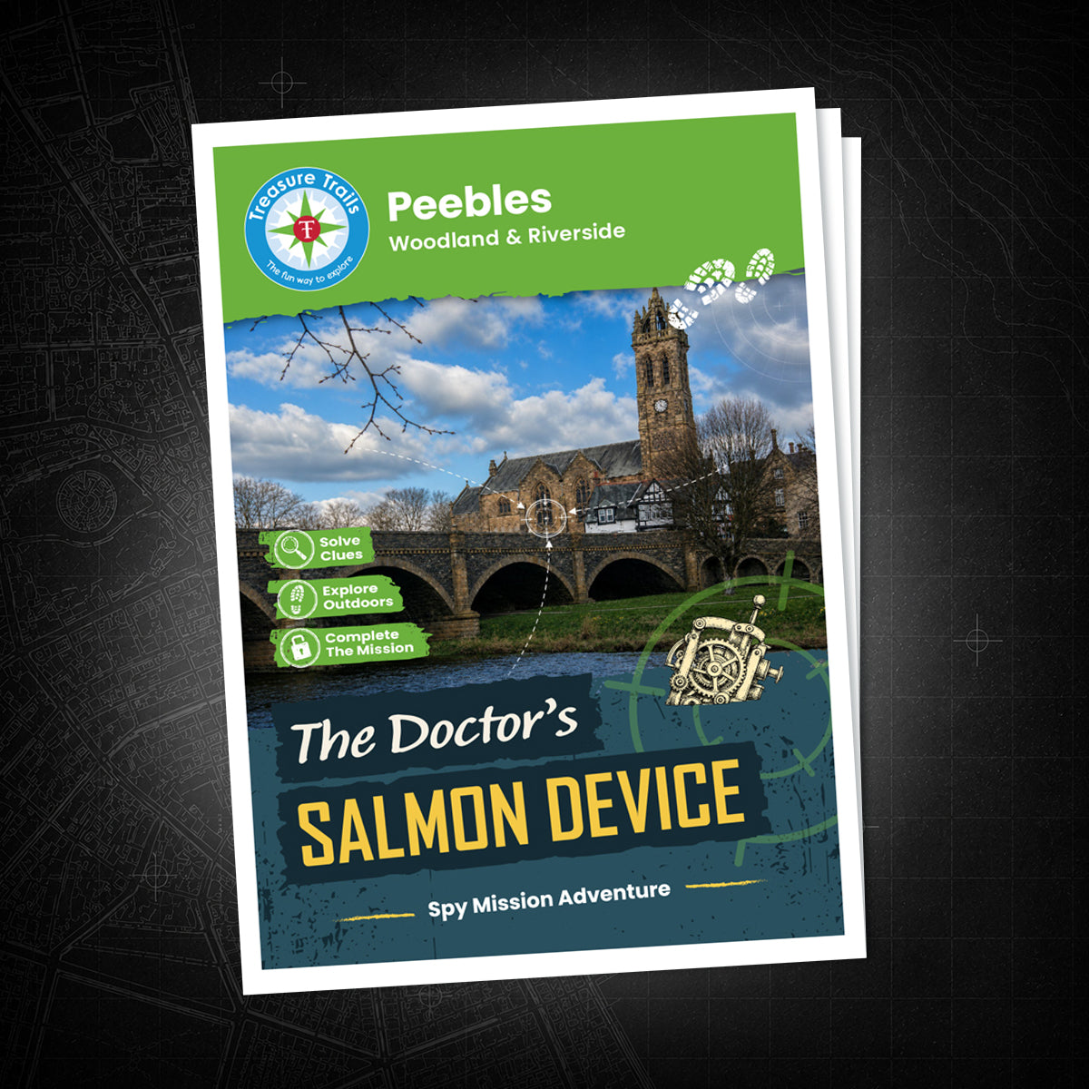 Peebles - Woodland & Riverside Treasure Trail - front cover