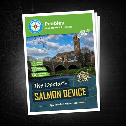 Peebles - Woodland & Riverside Treasure Trail - front cover