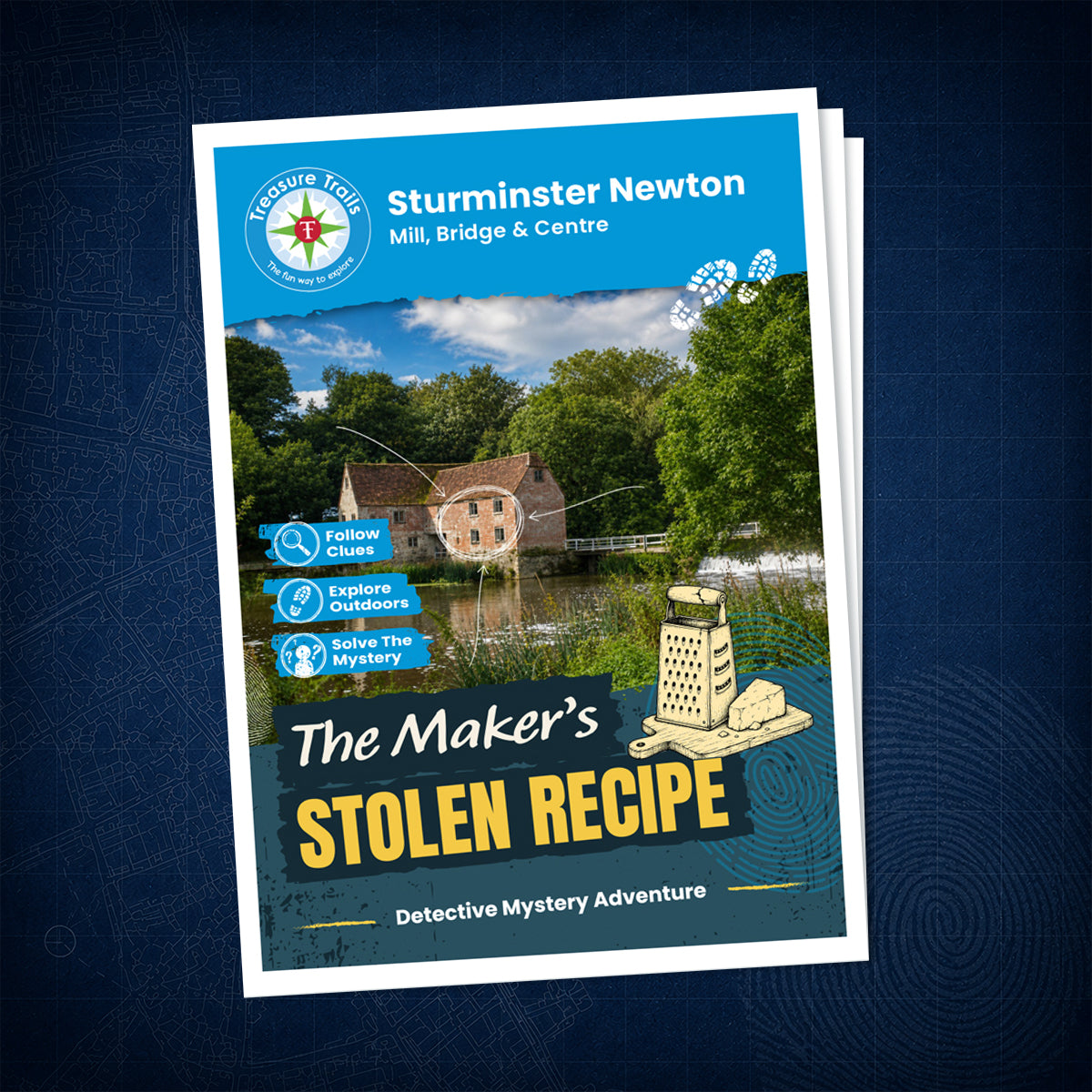 Sturminster Newton - Mill, Bridge & Centre Treasure Trail - front cover