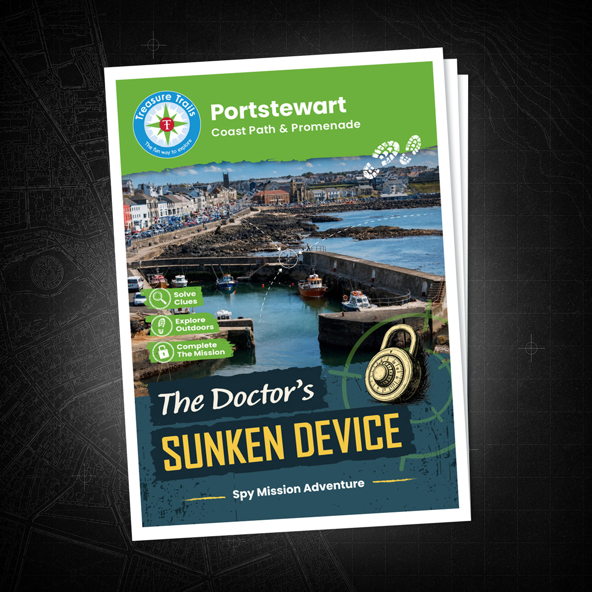 Portstewart - Coast Path & Promenade Treasure Trail - front cover