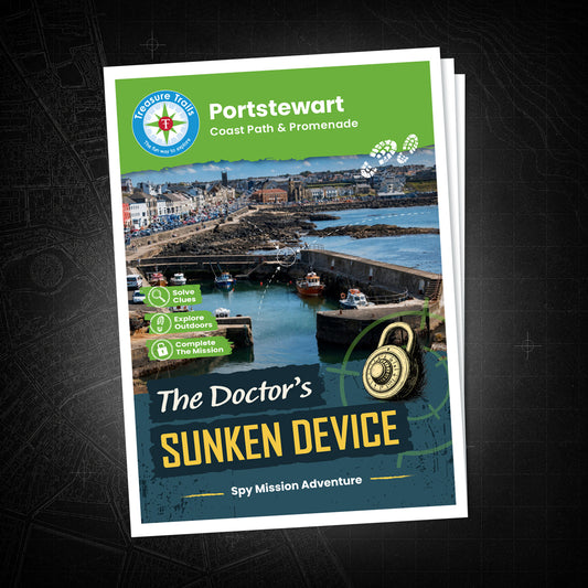 Portstewart - Coast Path & Promenade Treasure Trail - front cover