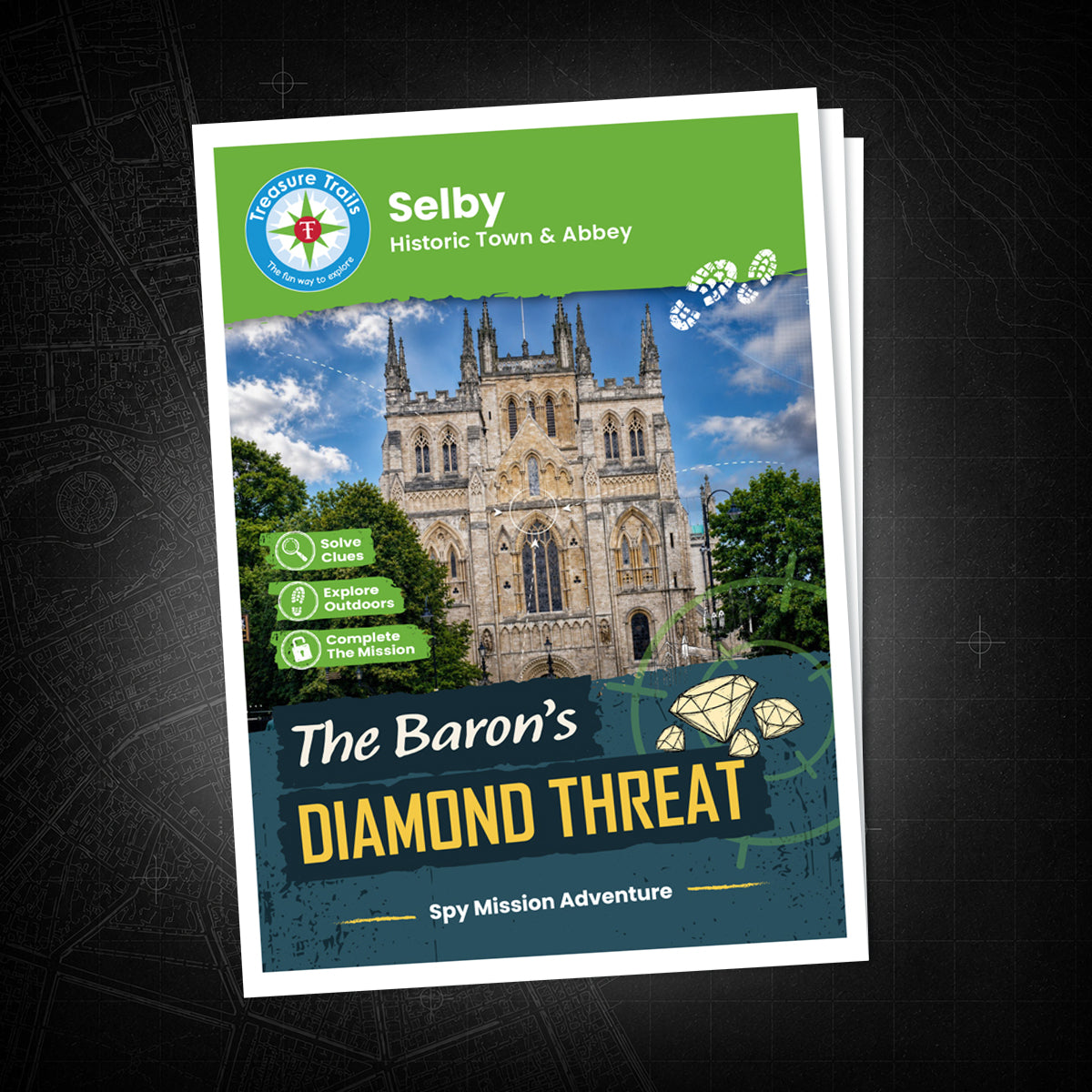 Selby - Historic Town & Abbey Treasure Trail - front cover