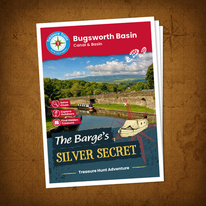 Bugsworth Basin - Canal & Basin Treasure Trail - front cover