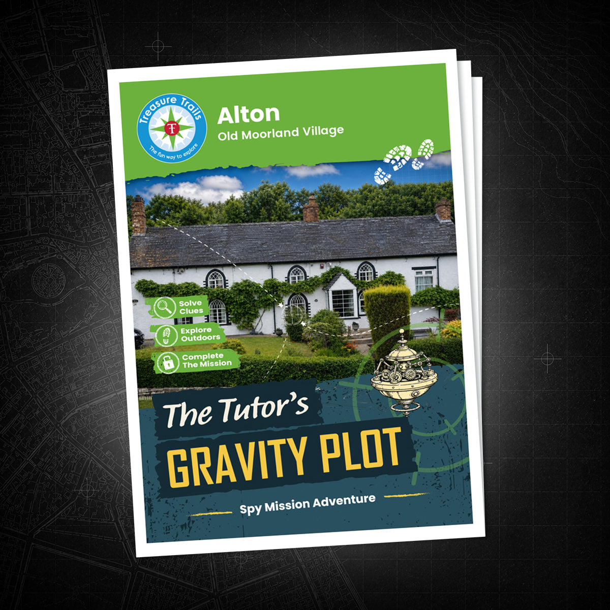 Alton - Old Moorland Village Treasure Trail - front cover