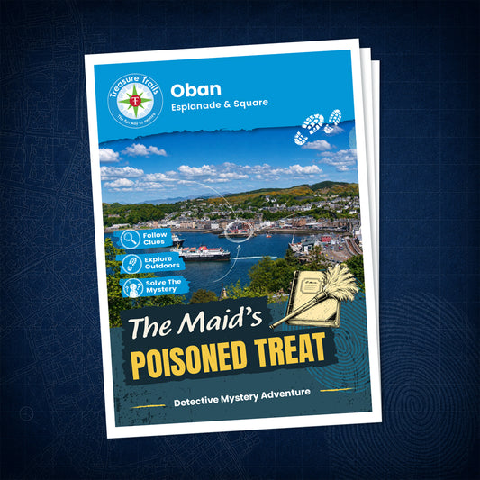 Oban - Esplanade & Square Treasure Trail - front cover