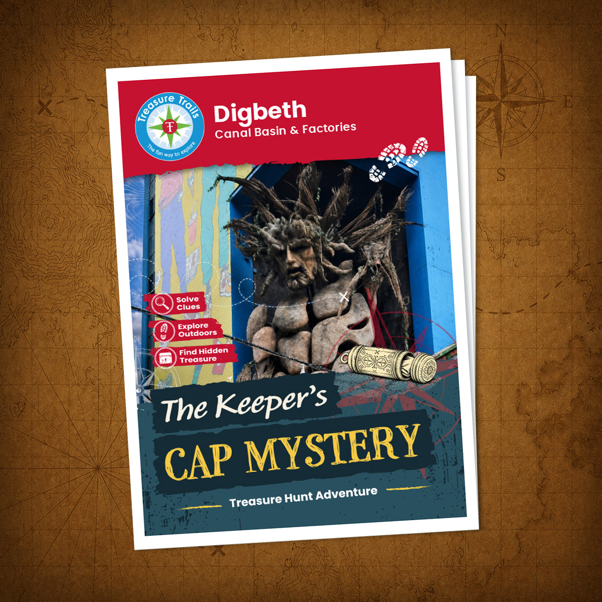 Digbeth - Canal Basin & Factories Treasure Trail - front cover