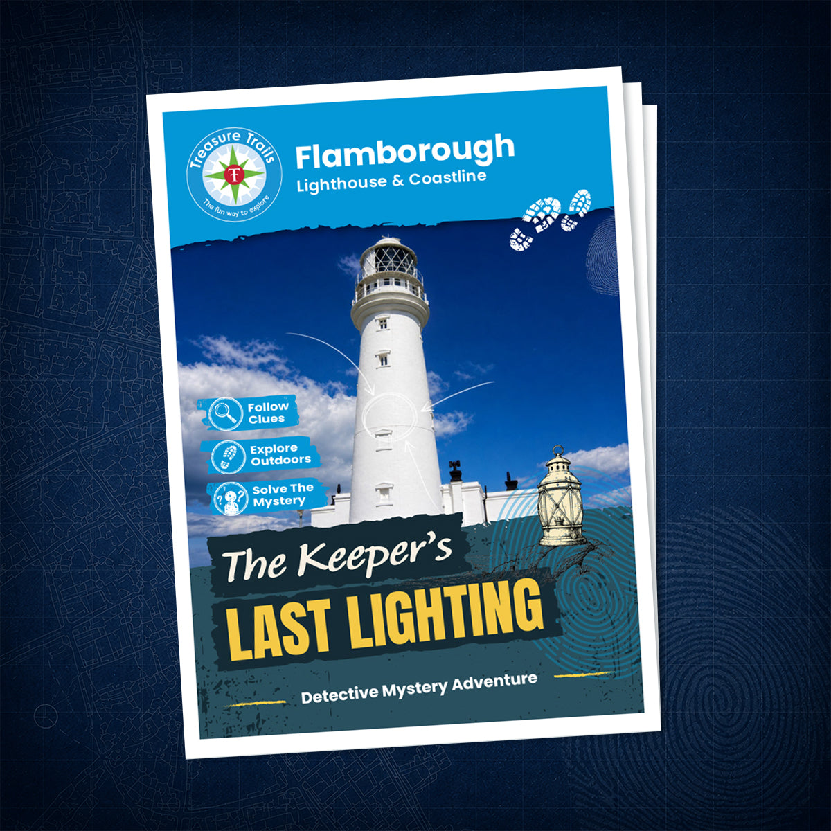 Flamborough - Lighthouse & Coastline Treasure Trail - front cover