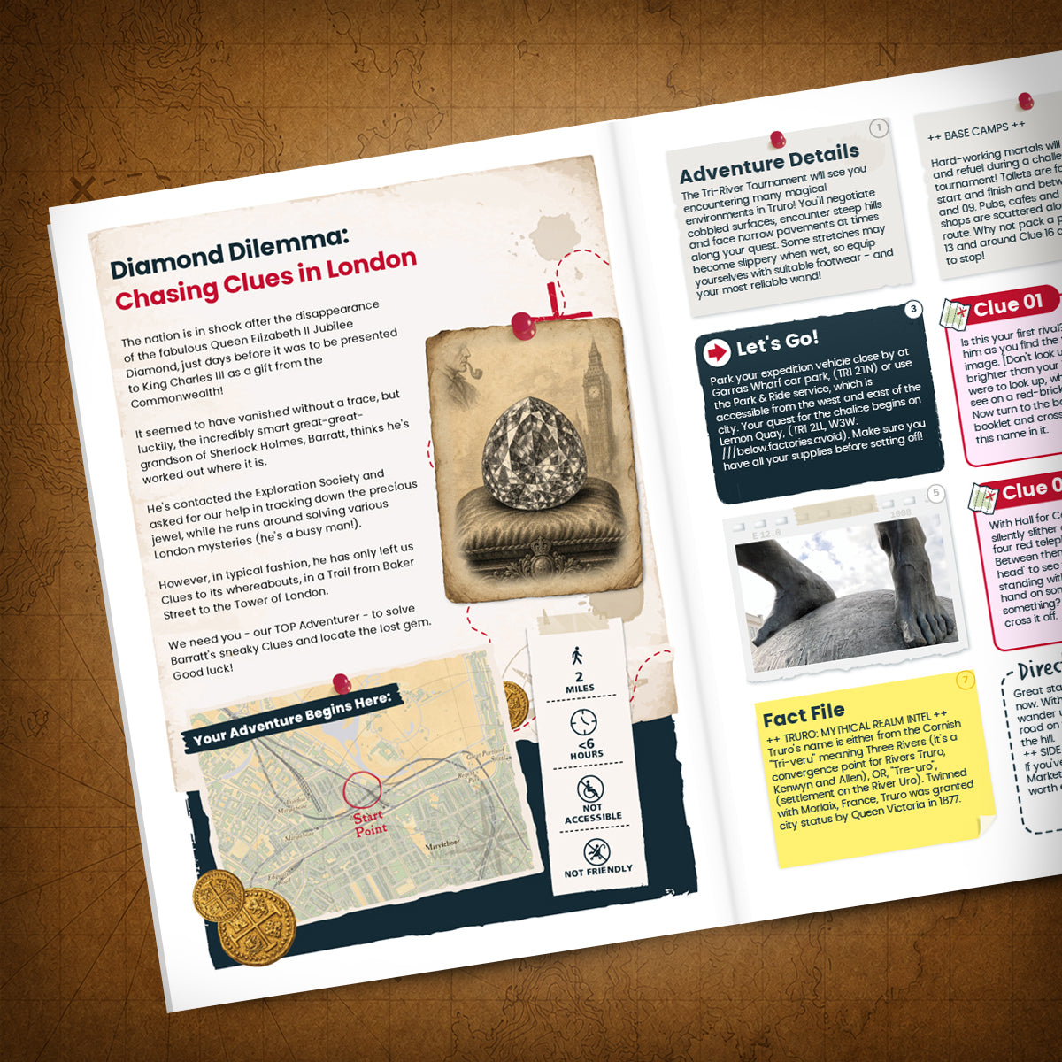 Jubilee Line - Baker Street to the Tower Treasure Trail - story page