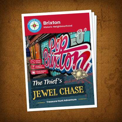 Brixton - Historic Neighbourhood Treasure Trail - front cover
