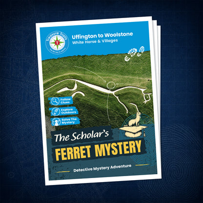 Uffington to Woolstone - White Horse & Villages Treasure Trail - front cover