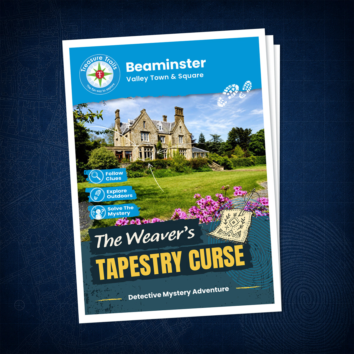 Beaminster - Valley Town & Square Treasure Trail - front cover