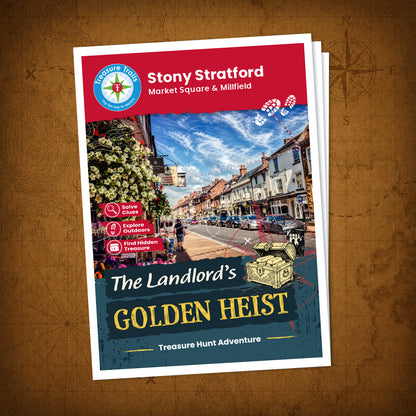 Stony Stratford - Market Square & Millfield Treasure Trail - front cover
