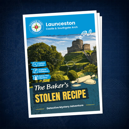 Launceston - Castle & Southgate Arch Treasure Trail - front cover