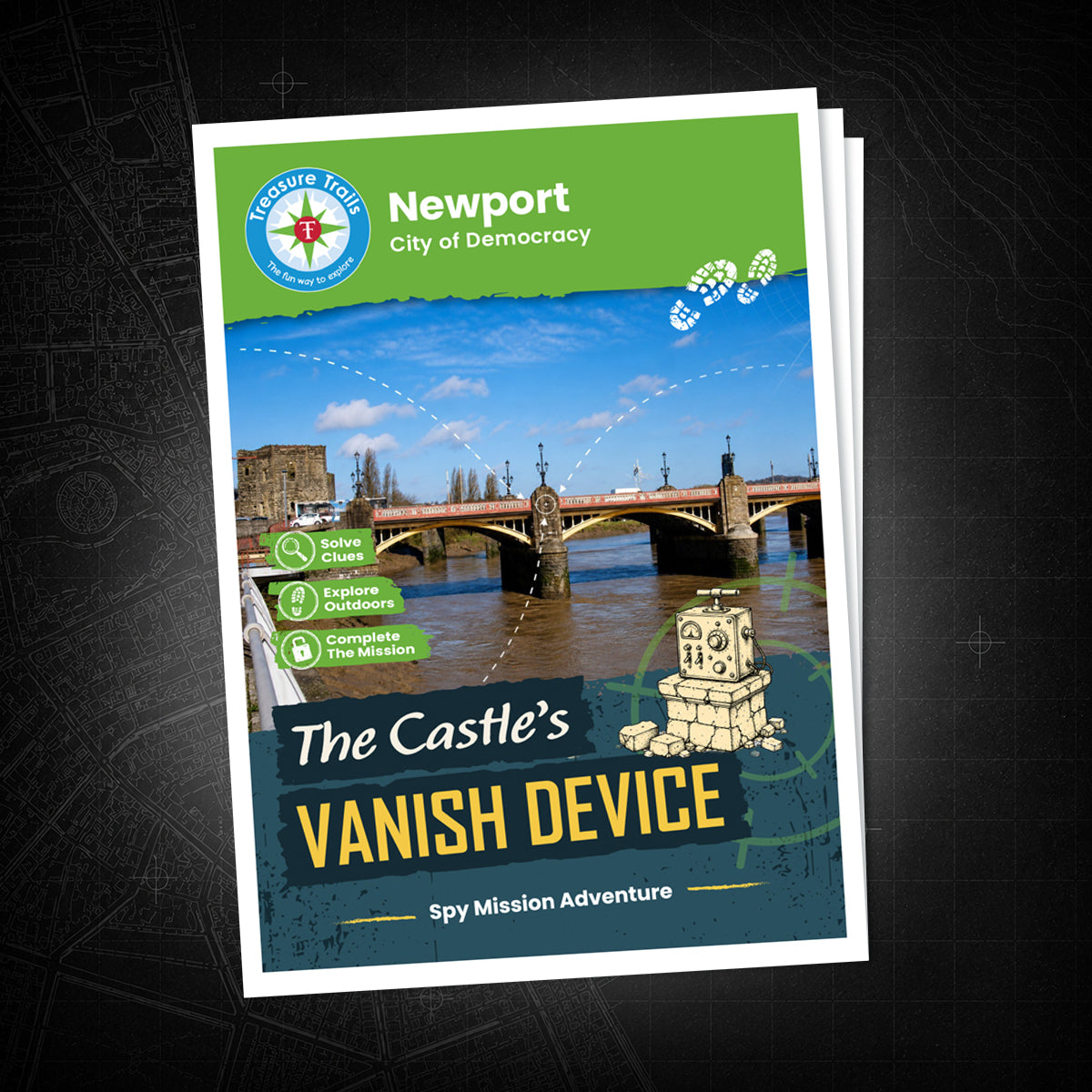 Newport - Historic Democracy City Treasure Trail - front cover