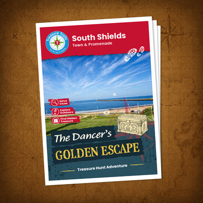 South Shields - Town & Promenade Treasure Trail - front cover