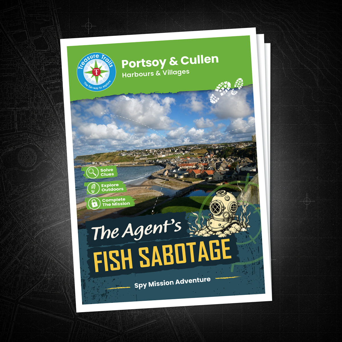Portsoy & Cullen - Harbours & Villages Treasure Trail - front cover