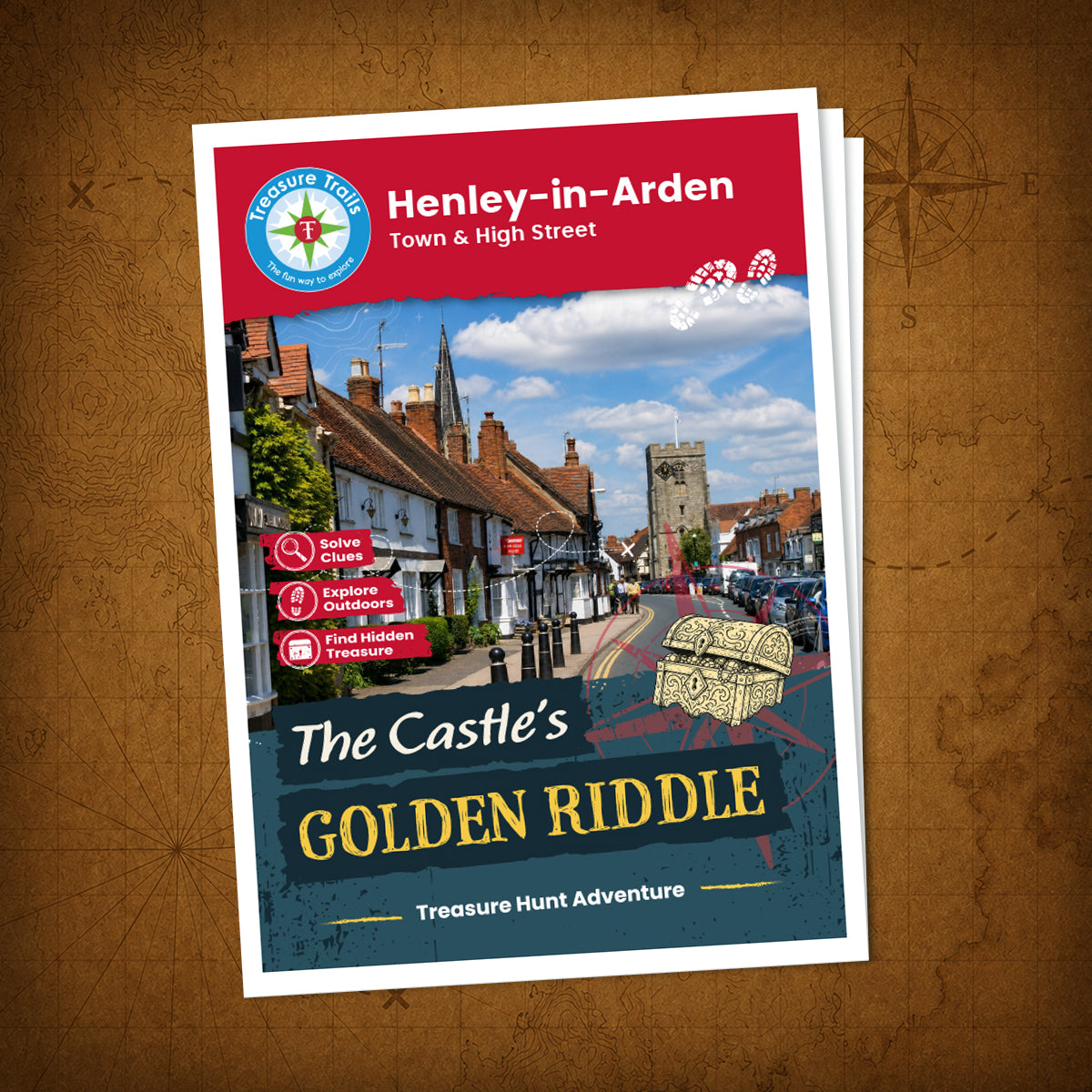 Henley-in-Arden - Town & High Street Treasure Trail - front cover