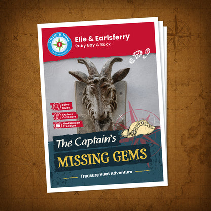 Elie & Earlsferry - Ruby Bay & Back Treasure Trail - front cover