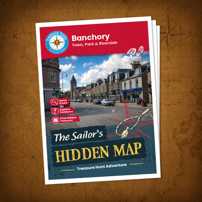 Banchory - Town, Park & Riverside Treasure Trail - front cover