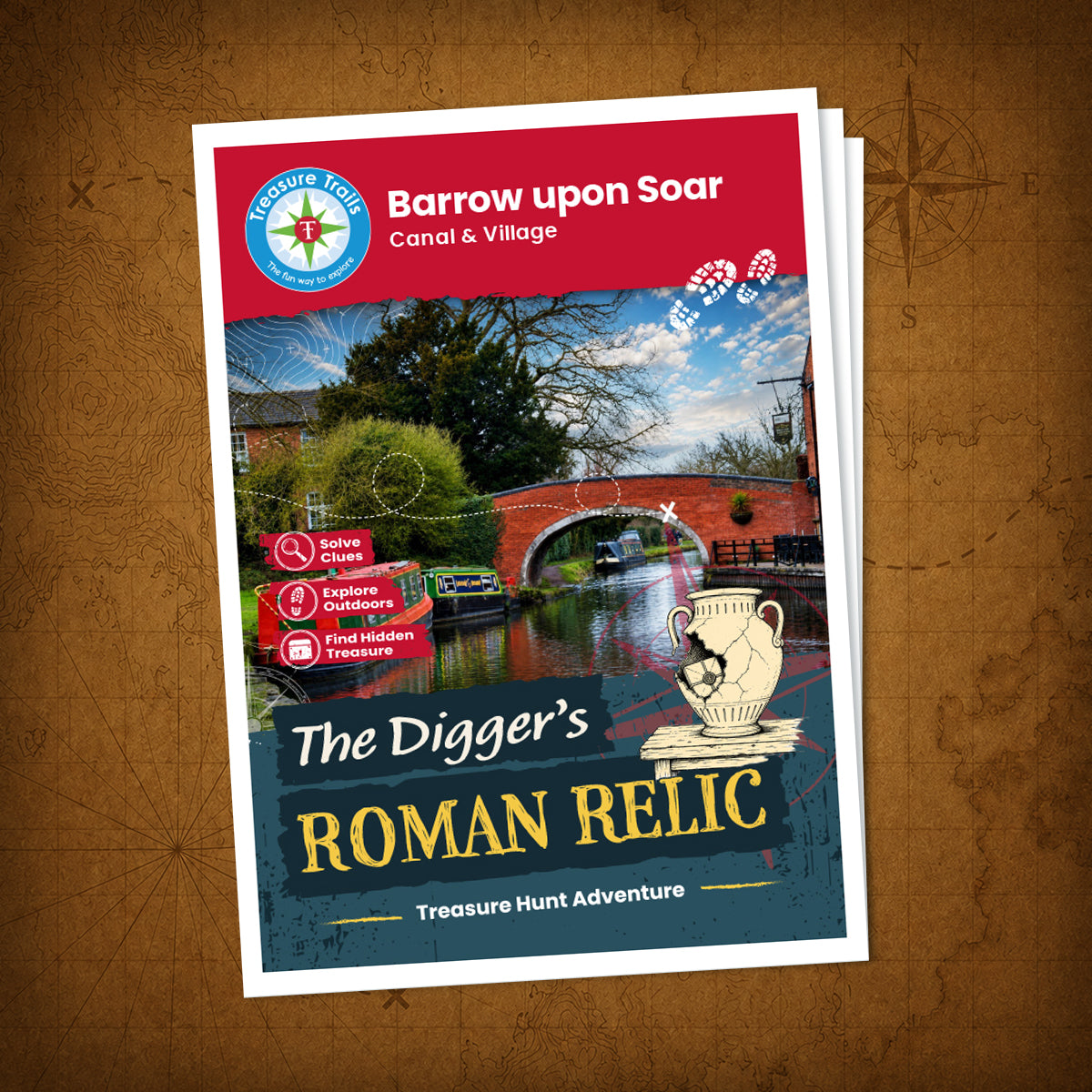 Barrow upon Soar - Canal & Village Treasure Trail - front cover