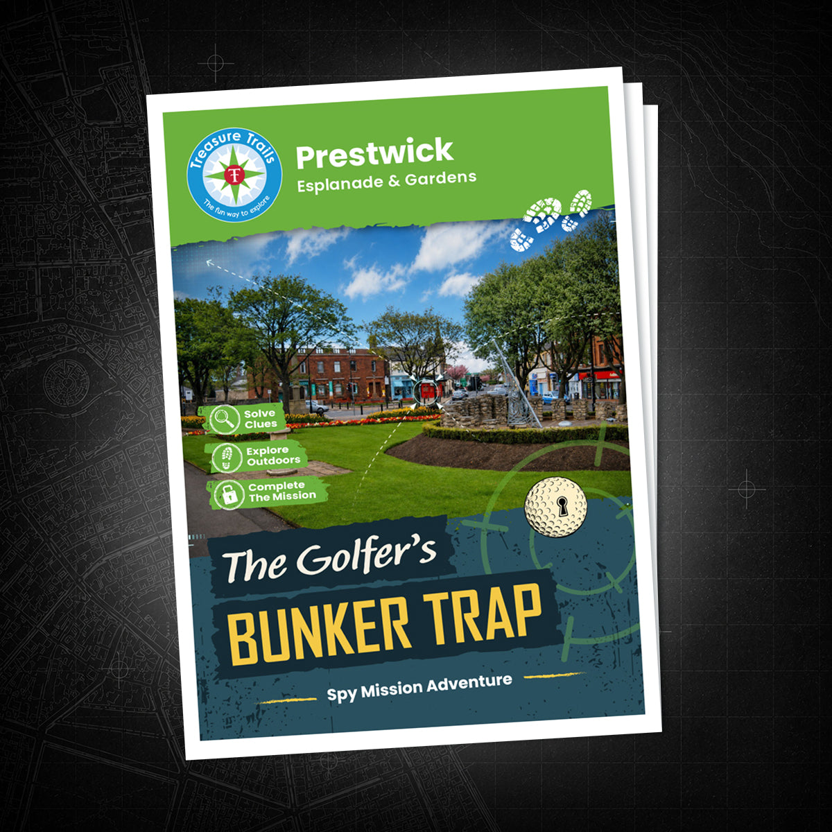 Prestwick - Esplanade & Gardens Treasure Trail - front cover