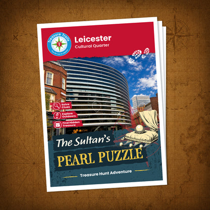 Leicester - Cultural Quarter Treasure Trail - front cover