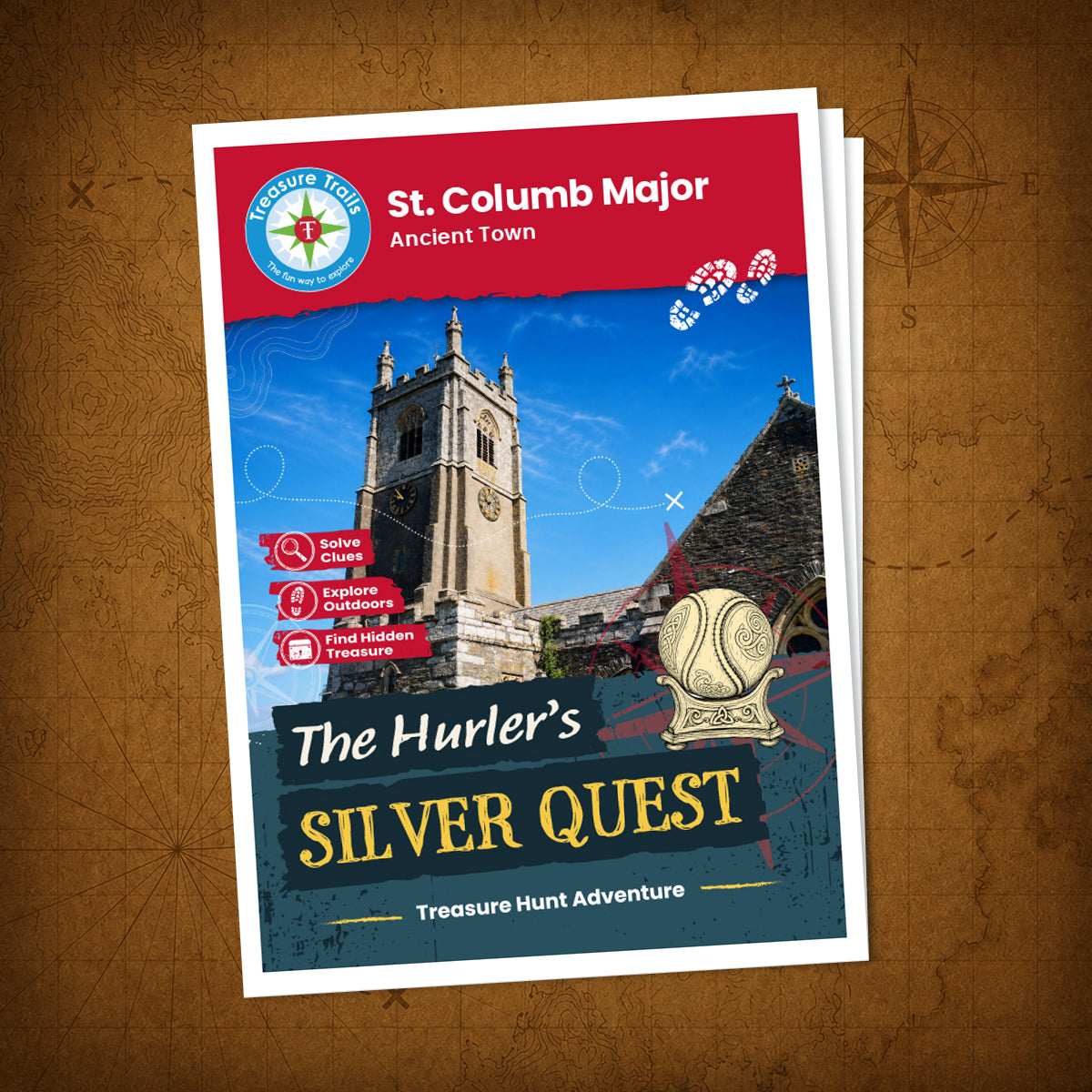 St Columb Major - Ancient Town Treasure Trail - front cover
