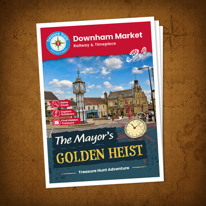 Downham Market - Railway & Timepiece Treasure Trail - front cover