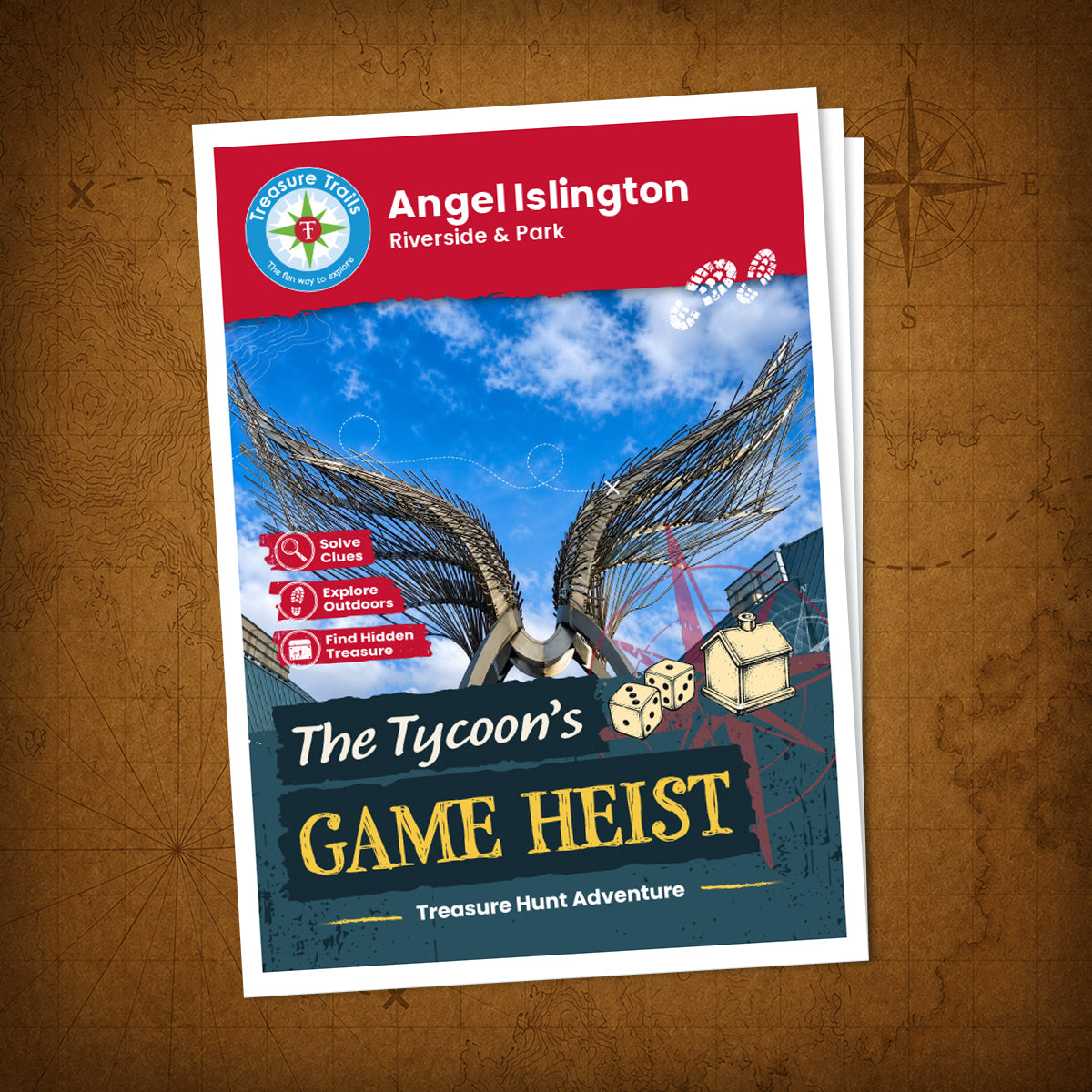 Angel Islington - Riverside & Park Treasure Trail - front cover