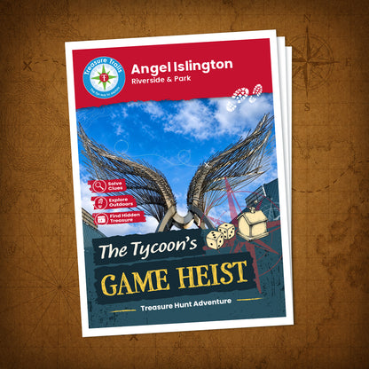 Angel Islington - Riverside & Park Treasure Trail - front cover