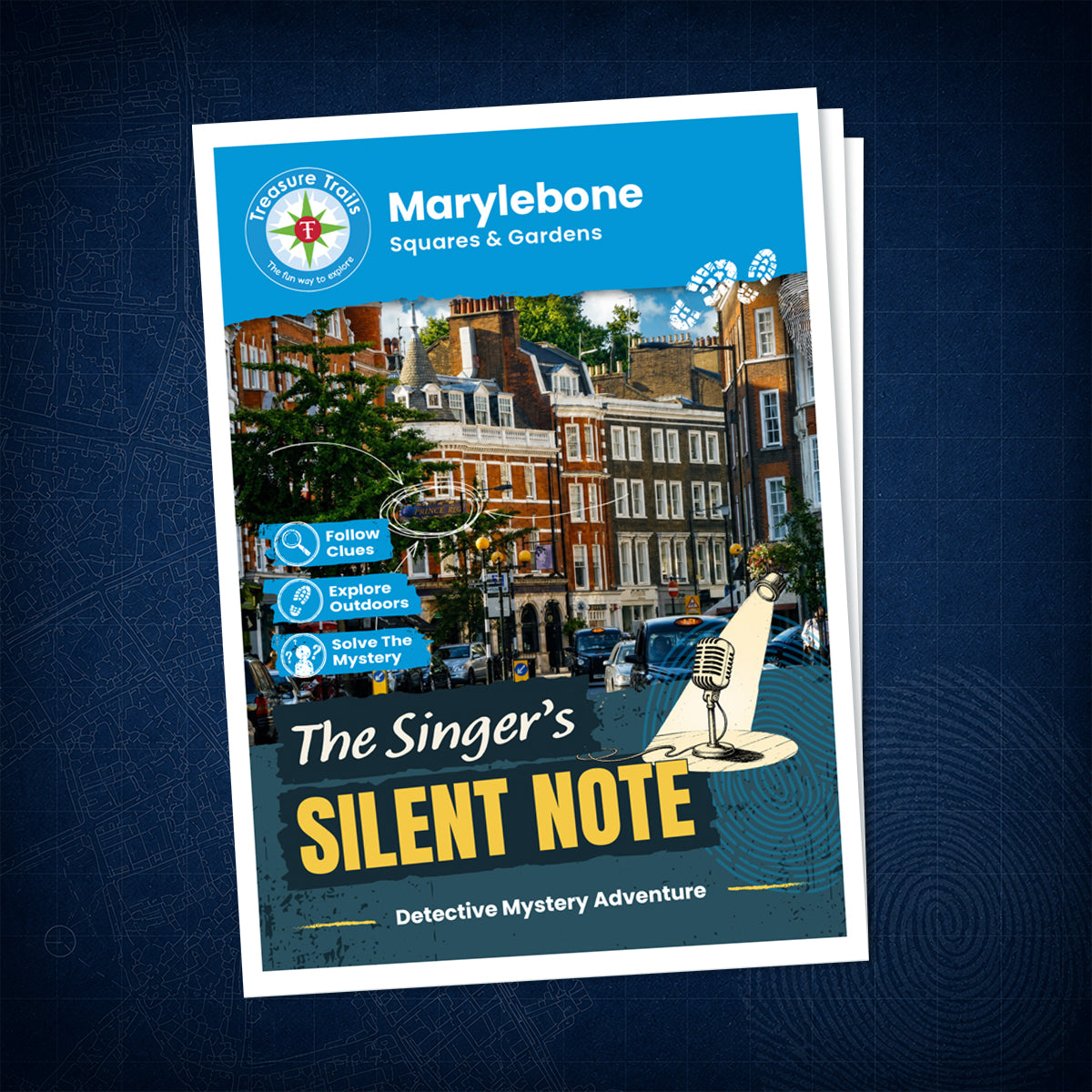 Marylebone - Squares & Gardens Treasure Trail - front cover