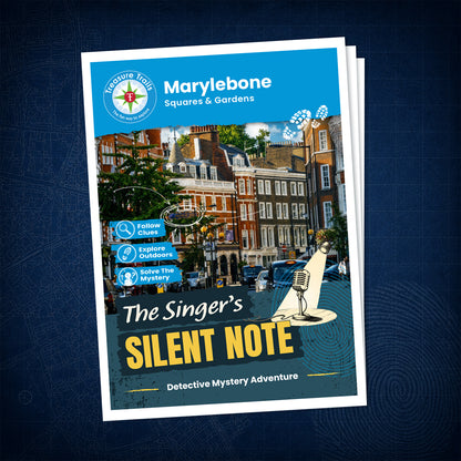 Marylebone - Squares & Gardens Treasure Trail - front cover