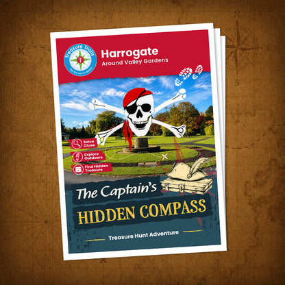 Harrogate - Around Valley Gardens Treasure Trail - front cover
