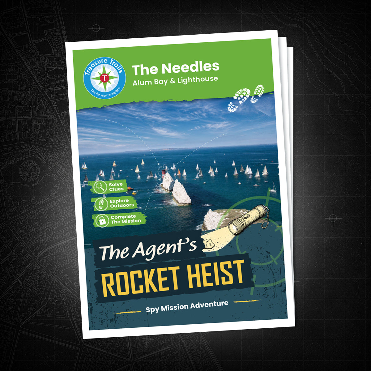 The Needles - Alum Bay & Lighthouse Treasure Trail - front cover