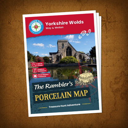Yorkshire Wolds - Way & Welton Treasure Trail - front cover