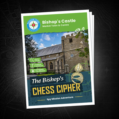 Bishop's Castle - Market Town & Centre Treasure Trail - front cover