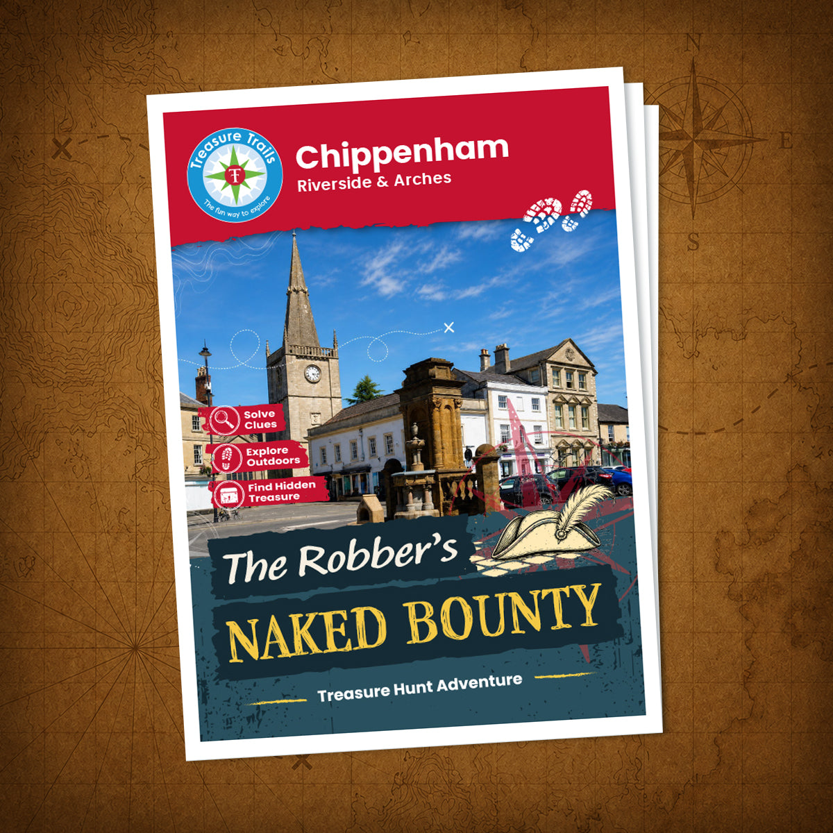 Chippenham - Riverside & Arches Treasure Trail - front cover