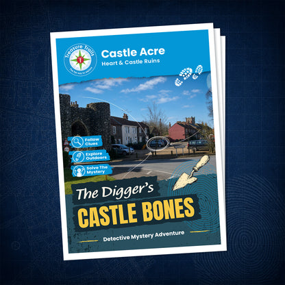 Castle Acre - Heart & Castle Ruins Treasure Trail - front cover