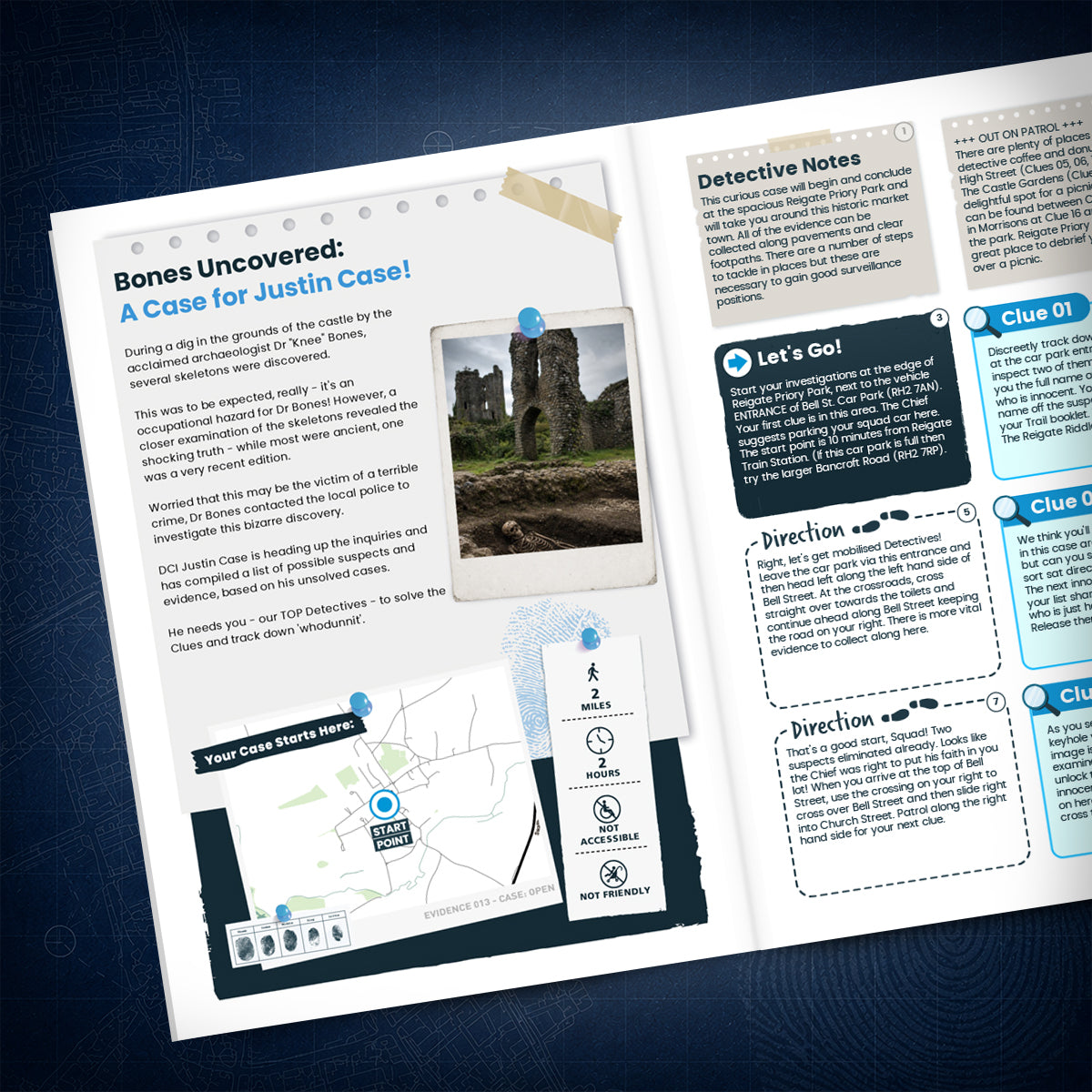 Castle Acre - Heart & Castle Ruins Treasure Trail - story page
