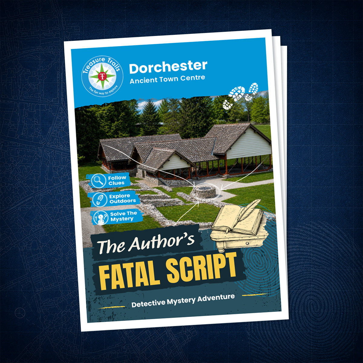 Dorchester - Ancient Town Centre Treasure Trail - front cover