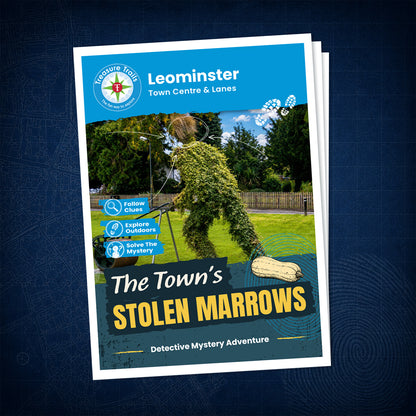 Leominster - Town Centre & Lanes Treasure Trail - front cover