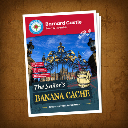Barnard Castle - Town & Riverside Treasure Trail - front cover