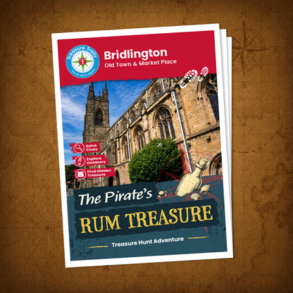 Bridlington - Old Town & Market Place Treasure Trail - front cover